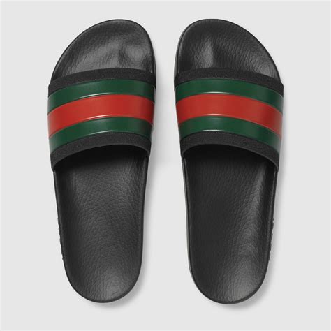 gucci rubber flip flops mens|Gucci Flip Flops men cheap.